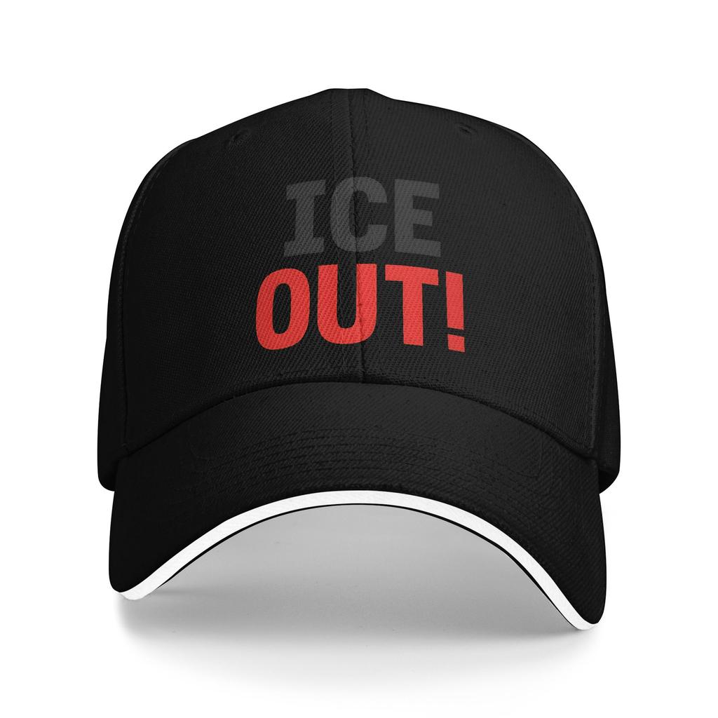 Abolish Ice Anti Ice Caps For Unisex Fashion Baseball Cap Trucker Hat Daily Headewear Adjustable Fit