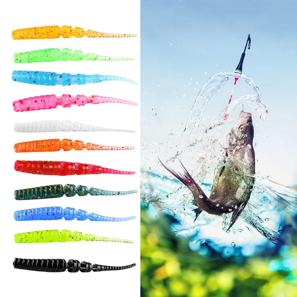 35pcs Leurres de Pêche Flottants Leurres Stylets Flottants Leurres Souples Top Water pour Attirer le Poisson