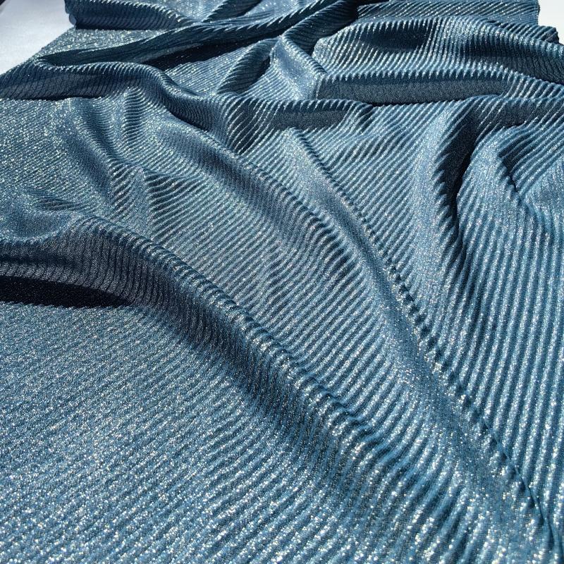 Women's Pleated Scarf Crinkle Cotton Long Muffler Crumpled Shawl Femme Hijab Golden Thread Shimmer Muslim Hijab