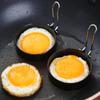 2Pcs Fried Egg Mold Stainless Steel Egg Ring Non-stick Round Pancake Omelet Maker Cooking Mold for Eggs Home Kitchen Gadgets