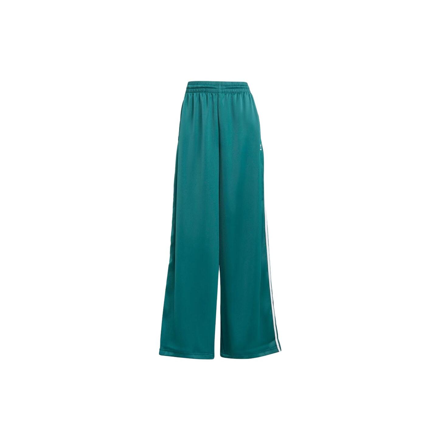 

Adidas Women s Adicolor Satin Wide Leg Track Pants Collegiate Green IP2960 XXL