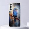 Tier Ölmalerei Vogel Weiche Hülle Für Samsung Galaxy S25 S24 S23 S22 Ultra Handyhülle S20 FE S21 Plus S25 Edge + Funda Coque