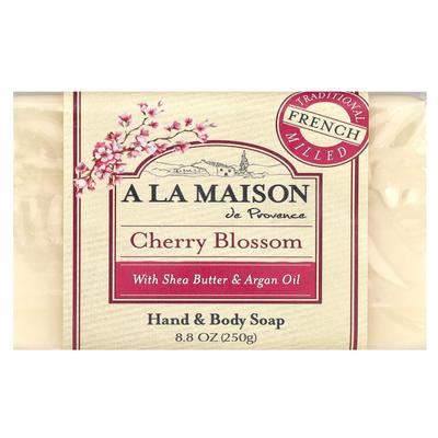 Hand and Body Bar Soap, Cherry Blossom, 8.8 Oz (250 G)