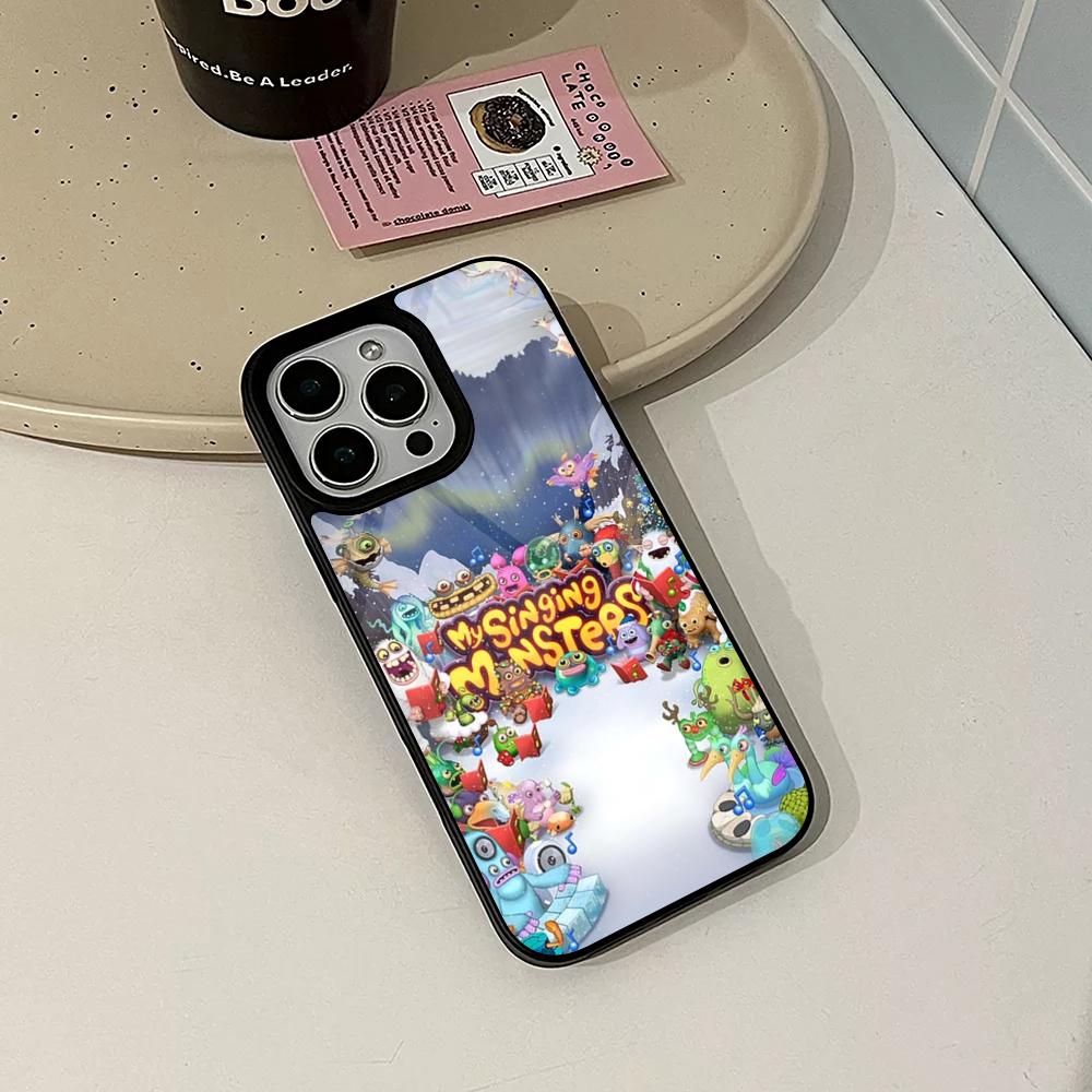 My Singing M-Monsters Phone Case for Iphone 17 16 15 14 Air 13 12 11 Pro Max Mini Plus Fundas Shell PC+TPU Cover