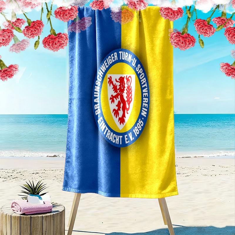 Eintracht Legacy Print Beach Towel, Large Soft Quick Dry Towel for Beach Camping Swimming