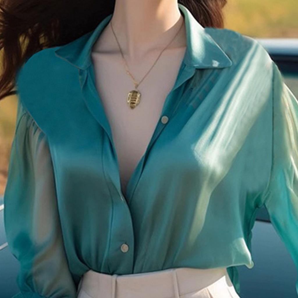 French Style Light Mature Style Exquisite Shirt for Women
