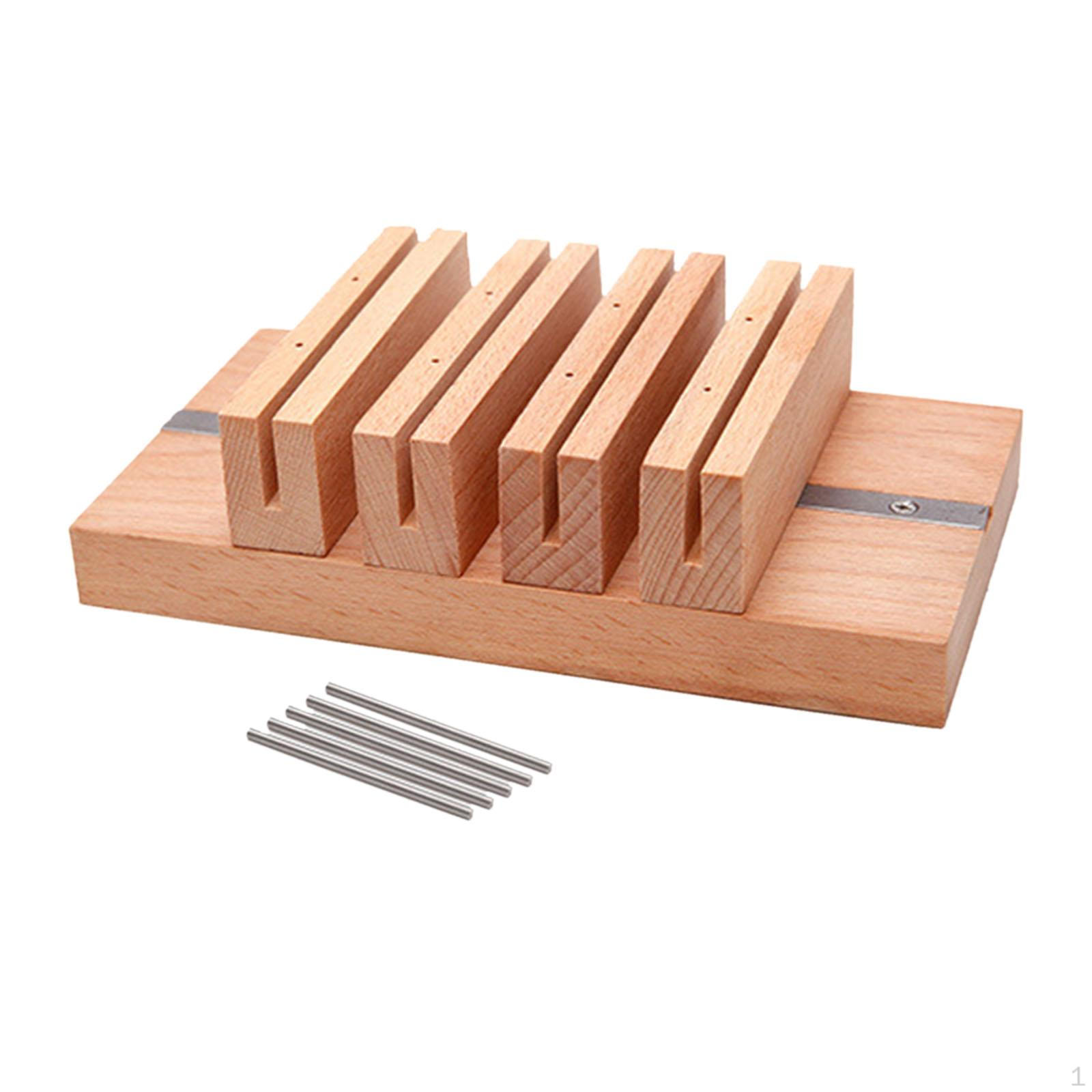 

DIY Side Oil Holder for Leather Craft, Portable, Adjustable, Sturdy, Essential Tool Home Repair. 4 slots