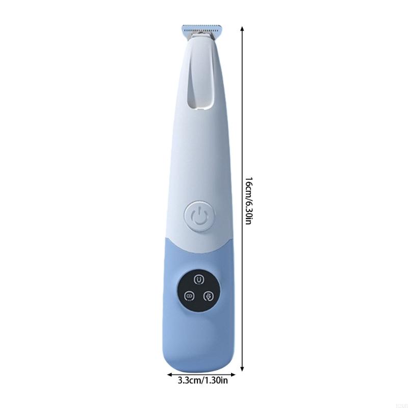 Ergonomic Pet Hair Trimmer Rechargeable Battery Quiet Operations For Dog Cats
