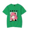 New Hot Anime Anya Forger T-shirts Fashion Women Summer Tee Shirt Unisex Casual Short Sleeve Round Neck Tops T-shirts
