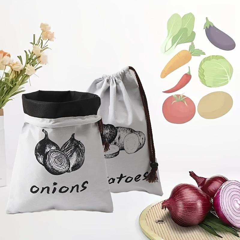 1/3pcs Multi Functional Vegetable Storage Bag, Reusable Vegetable Preservation Storage Bag, Food Kitchen Storage, Food Cover