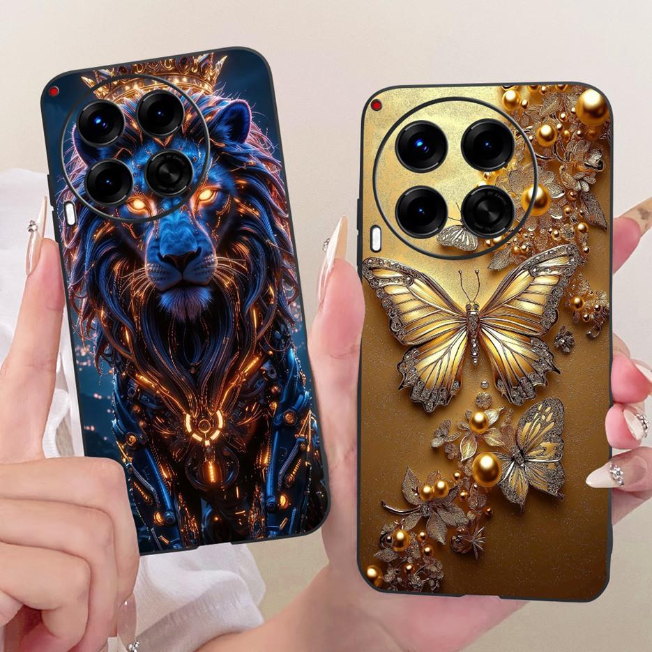 For Tecno Camon 30 Premier Case CL9 Luxury Butterfly Painted Cover Soft TPU Phone Case For Tecno Camon 30 Pro 5G Camon30 4G Bags