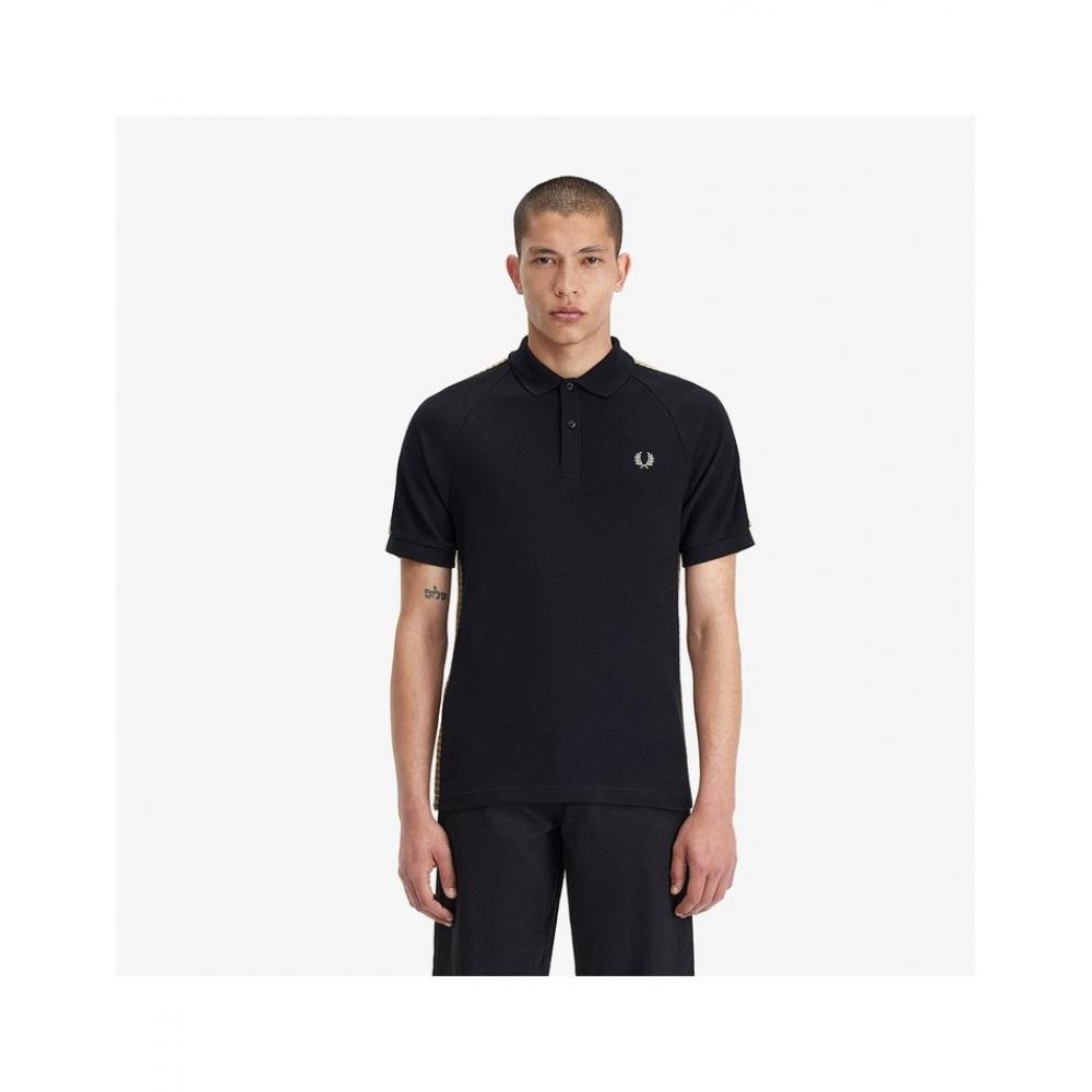 

Fred Perry Honeycomb Tape Polo Shirt 102 Afpm2417728 102 M