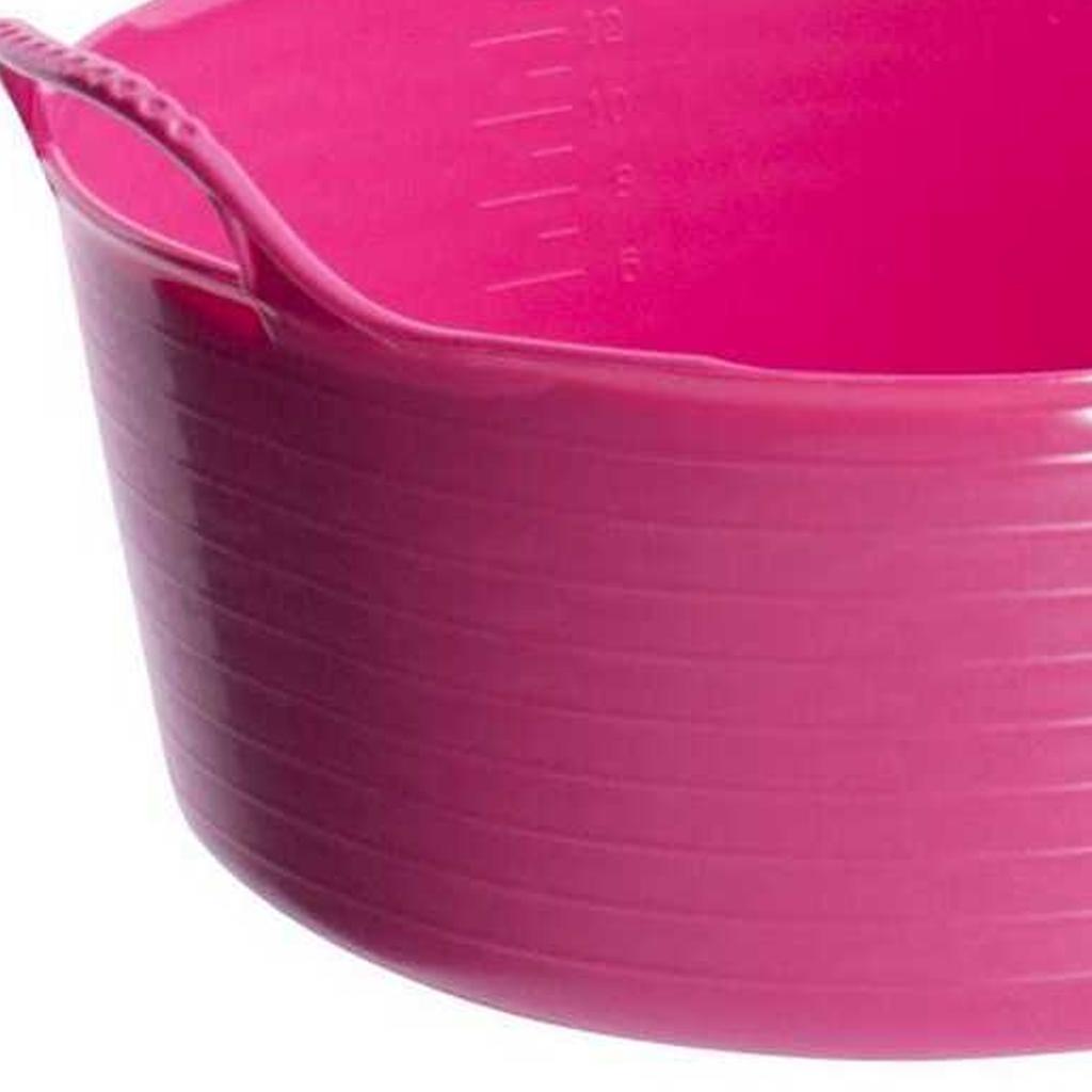 Red Gorilla Tubtrug Small Shallow Pink 15L