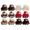 New 3.5cm Small Hair Claw Acetate Hair Crabs for Girls Cute Heart Shaped Hairclips Women Hair Accessories Hairpins Clips