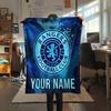 Custom Name Rangers Flannel Blanket, High Quality Comfortable for All Seasons, Home Decor, Warmth and Comfort