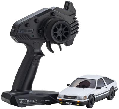 Kyosho Toyota Corolla Levin AE86 Elektrinis Radijo Valdomas 32641WBK MA-020 r/s Baltas/Juodas