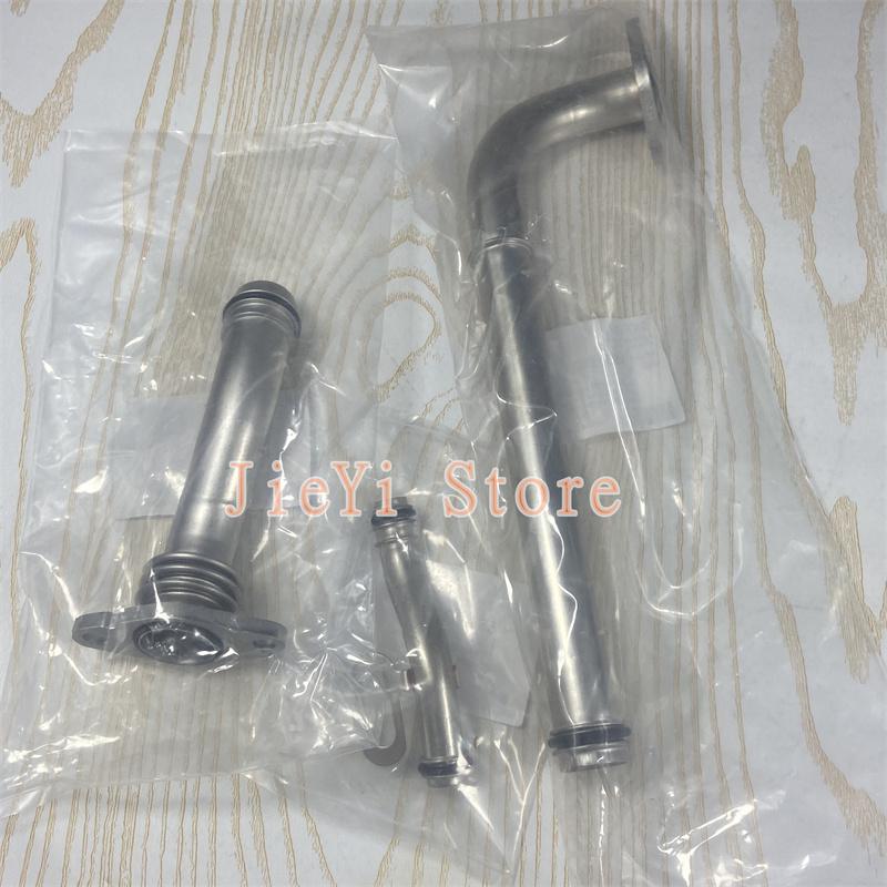 3PCS Oil Cooler Connected Hard Pipe For Chevrolet Cruze 1.6L 1.8L Epica Sonic Opel ASTRA INSIGNIA NO: 55353329 55353327 55353330