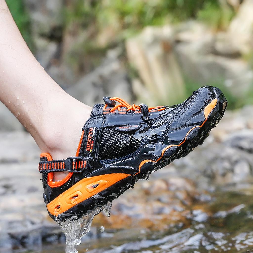 Hantu beach shoes summer breathable wading quick drying non-slip amphibious drainage breathable lightweight sandals creek shoes