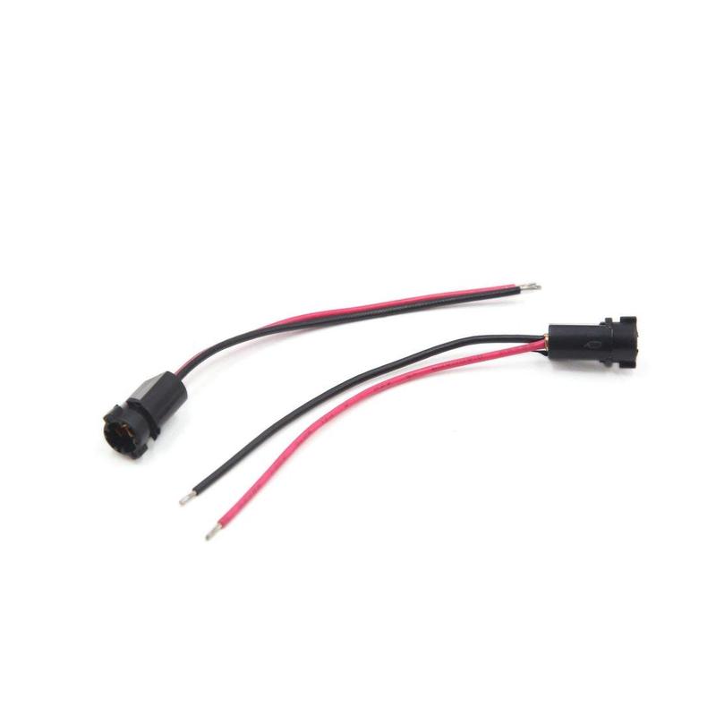 2/3/4/5/10Pcs T5 Panel Light Lamp Bulb Dashboard Indicator Extension Wire Harness Socket Connector for Car T5 Light Socket