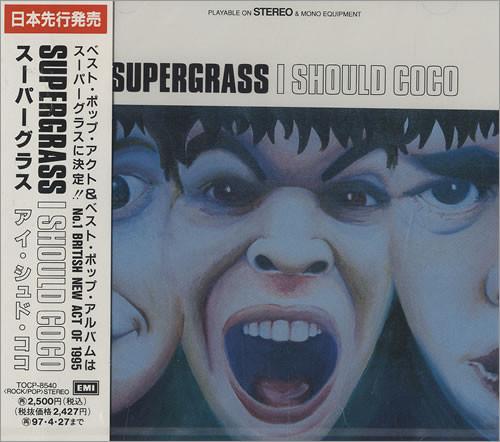 

CD SUPERGRASS - I Should GOGO TOCP8540 EMI 1995 Japan Rock Used