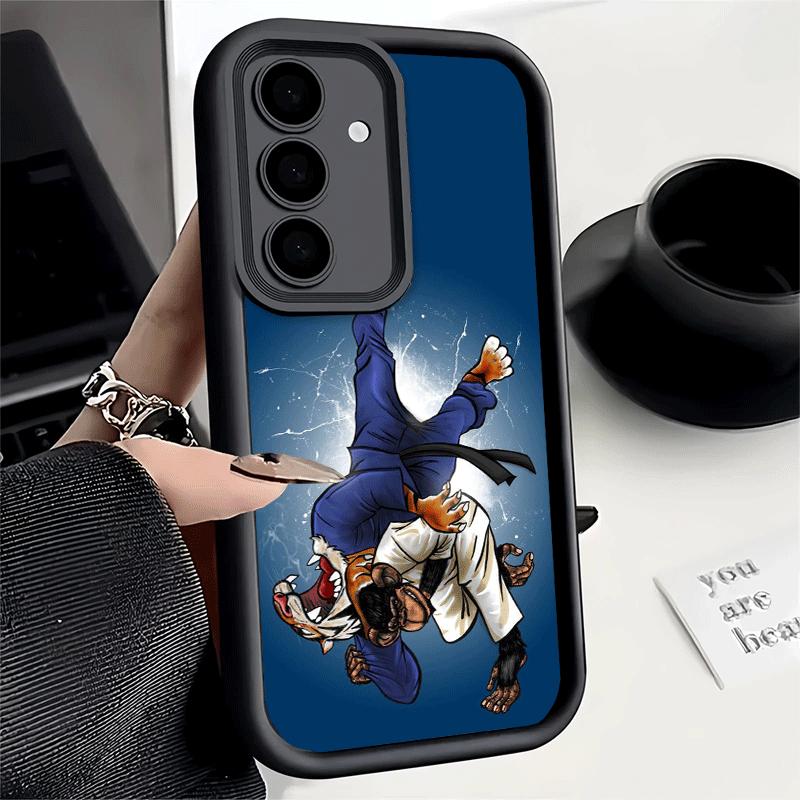 Phone Case for Samsung Galaxy A17 A16 A15 A14 A13 Judo Jiu Jitsu BJJ Brazilian A56 A36 A26 A55 A35 A25 A54 A34 A24 A53 A33 A23 A