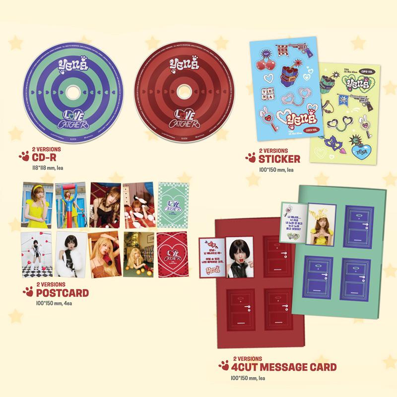 [PRE ORDER] CHOI YENA – 5th Mini Album LOVE CATCHER
