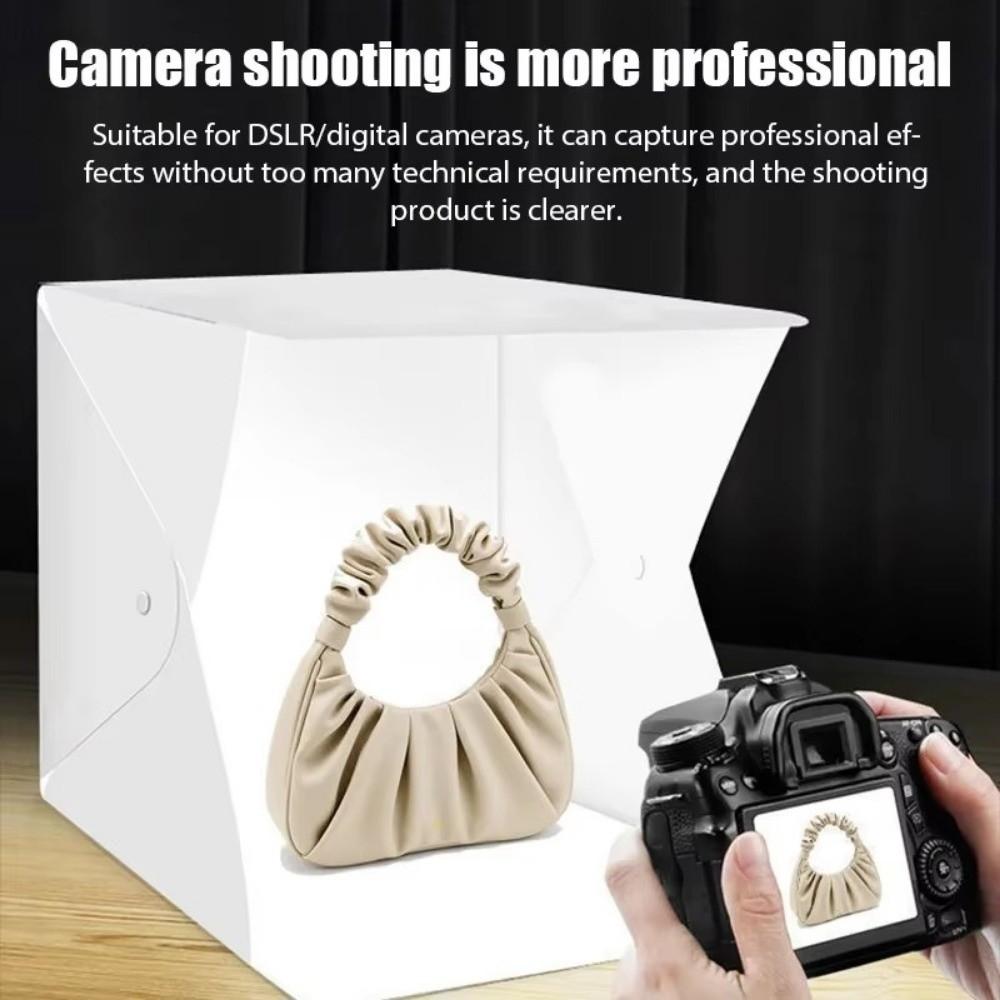 Folding Mini Photobox Light Tent Backdrops Photobox New Room Photo Studio  For DSLR Camera