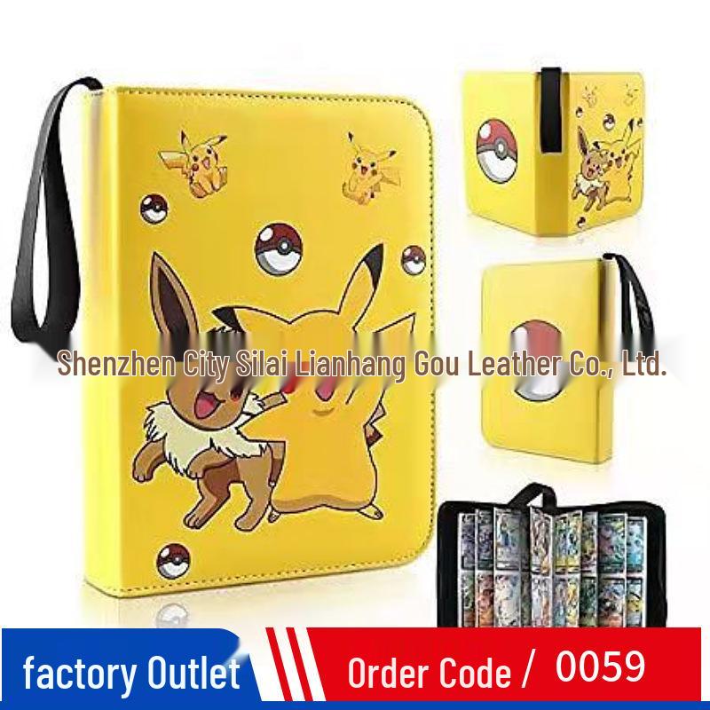 Pokémon & Yu-Gi-Oh Card Collection Album - EVA Game Card Storage Album