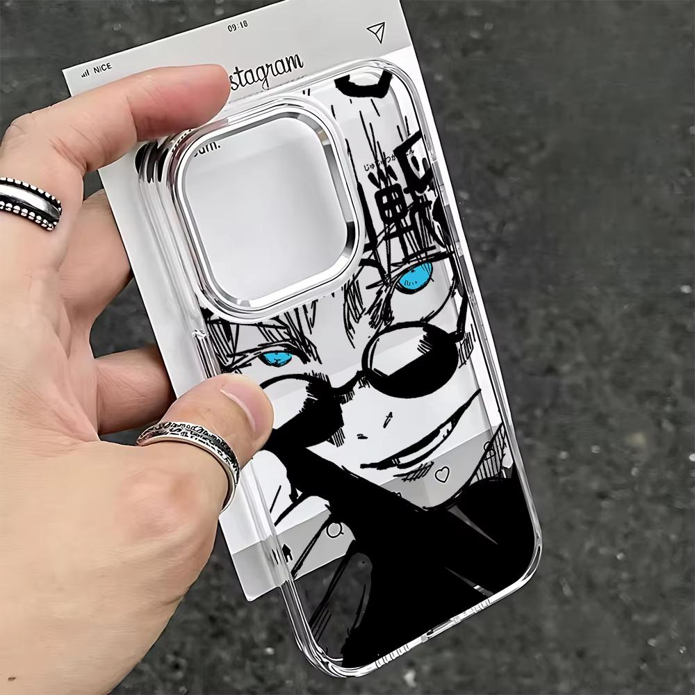Jujutsu Kaisen Gojo Satoru New Phone Case For iPhone 17 Air 16 E 15 14 13 12 11 Pro Max Plus SE 2020 2022 Clear Soft Cover