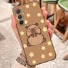 Funny Capybara Phone Case For Samsung S26 S25 Edge S24 S23 S22 S21 S20 Ultra Plus Fe Galaxy Silicon Cover