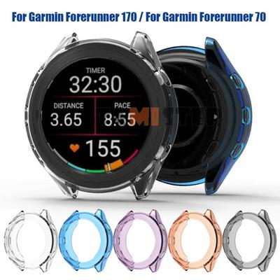 Soft TPU Case Cover For Garmin Forerunner 170 Bumper Protective Shell Frame For Garmin Forerunner 70 Protector Smart Accessories