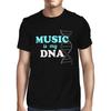 1Tee Mens Music Is My DNA T-Shirt