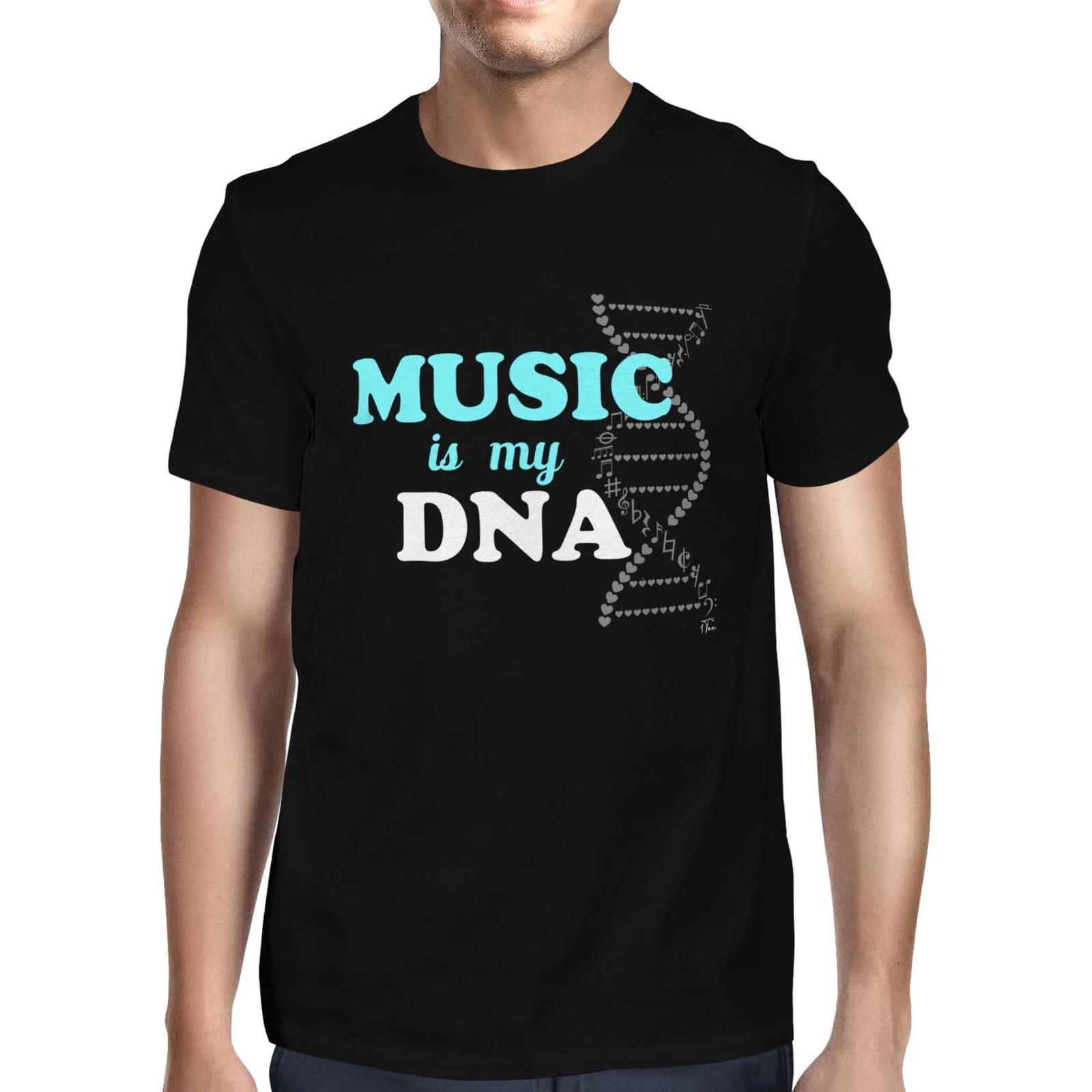 1Tee Mens Music Is My DNA T-Shirt XXXXL