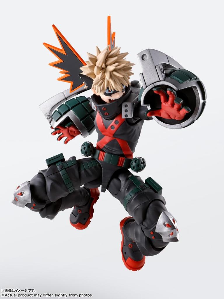 TAMASHII NATIONS S.H.Figuarts My Hero Academia Bakugo Katsuki, ca. 145mm, PVC & ABS bemalte Actionfigur