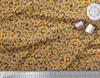 Soimoi Japan Crepe Satin Fabric Leopard Animal Skin Printed Craft Fabric by the metre 42 Inch