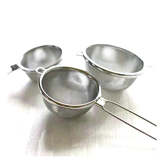 Nagao Tsubame-Sanjo Tea Strainer, Hi-Tech Strainer, M Size, 18-8 Stainless Steel, Tatami Weave, Made