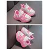 Girls' Sports Shoes Net Surface Breathable Spring and Autumn New Soft Soled Running Shoes for Children Big Daddy Shoes for Girls