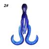 4.2g Weight Silicone Trolling Skirts 11cm Length Luminous Squid Jigging  Jigging Fishing