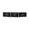 3pcs Center Console Switch Button Cap For BMW E90 E92 E93 For M3 61317841136 New