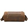 Retro Fashion Head Layer Cowhide Crossbody Crazy Horse Leather Shoulder Bag Men's Genuine Leather Bag