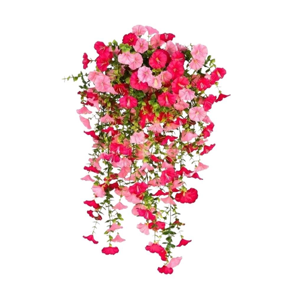 Blooming Flowers Artificial Morning Glory Flowers  DIY Balcony Garden