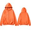 Men's and women's zipper sweater autumn and winter fleece thickened fashion hoodie