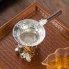 Metal Örgü çay süzgeci Paslanmaz Çelik Filtre Elek Teaware Dantel Çay Drenaj Faydalı Çay Demlikler Mutfak Aksesuarları