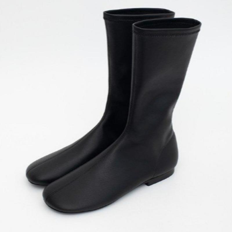 Mode Overknee Dünne Stiefel für Damen 2024 Neu Herbst und Winter Dicke High-Top Ritterstiefel Modisch und Vielseitig