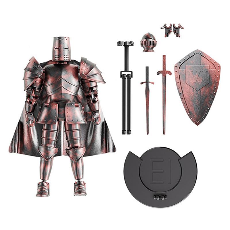 

Багатосуглобовий рухомий робот-воїн, що змінює форму, 3D-друкований манекен лицаря, іграшки, діти, дорослі, ігри батьків і дітей, подарунки A1