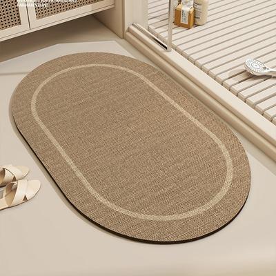 Toilettenmatte, rutschfest, saugfähig, schnelltrocknend, Kieselalgenschlamm, Toilettentür, Haushalts-Badezimmermatte, Toilettenmatte