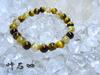 the ultimate Gold Rutilated on your Gold Rutilated Eye Bracelet for Men and Women Natural Stone Power Stone 8mm 18cm Kanaishi [Wear wealth-bringing