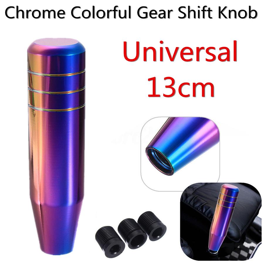 Car Gear Shift Knob Shifter Lever Aluminum Auto Manual Universal