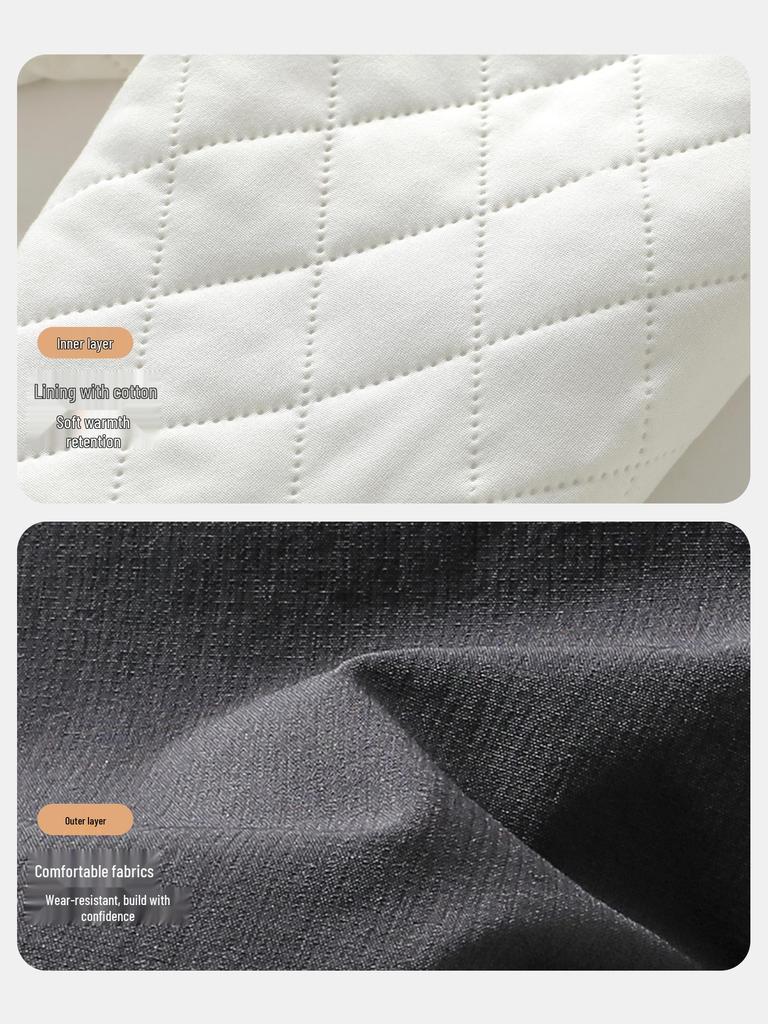 2025 European Boys' Padded Cotton Pants: Warm Woven Trousers for Toddlers & Children - New Autumn/Winter Collection
