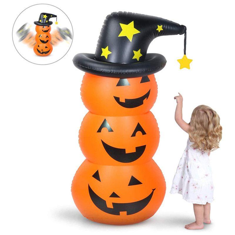 Premium Eco-friendly Inflatable Pumpkin Tumbler For Halloween Decor